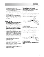 Preview for 15 page of Zanussi ZKT6050 User Manual