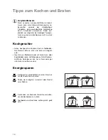 Preview for 10 page of Zanussi ZKT621LN Installation And Operating Instructions Manual