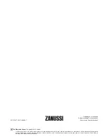 Preview for 56 page of Zanussi ZKT621LN Installation And Operating Instructions Manual