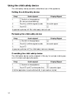 Preview for 12 page of Zanussi ZKT631DX Installation And Operating Instructions Manual