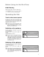 Preview for 9 page of Zanussi ZKT663 Installation And Operating Instructions Manual