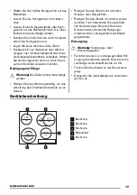 Предварительный просмотр 19 страницы Zanussi ZKT663LX User Manual