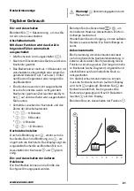 Предварительный просмотр 21 страницы Zanussi ZKT663LX User Manual