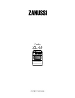 Zanussi ZL 65 Instruction Book preview