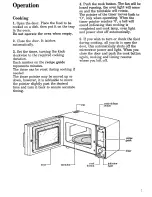 Preview for 5 page of Zanussi ZM 600 Operating Instructions Manual