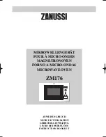 Предварительный просмотр 1 страницы Zanussi ZM176 Instruction Booklet