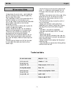 Предварительный просмотр 14 страницы Zanussi ZM17MG User Manual