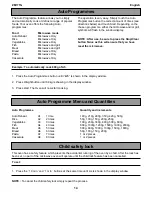 Предварительный просмотр 14 страницы Zanussi ZM17TG User Manual