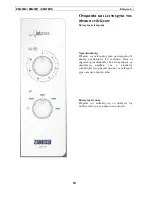 Preview for 145 page of Zanussi ZM21M1S User Manual