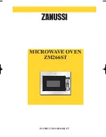 Preview for 1 page of Zanussi ZM266 Instruction Booklet