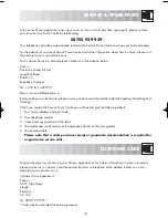 Preview for 43 page of Zanussi ZM266 Instruction Booklet