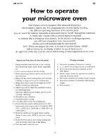 Preview for 11 page of Zanussi ZM30 TH Instruction Booklet