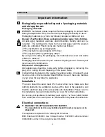 Preview for 6 page of Zanussi ZMB 30 CST Instruction Manual