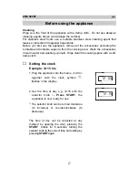 Preview for 17 page of Zanussi ZMB 30 CST Instruction Manual