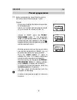 Preview for 29 page of Zanussi ZMB 30 CST Instruction Manual