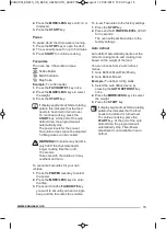 Preview for 15 page of Zanussi ZMBN2S User Manual