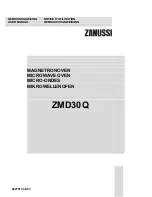 Предварительный просмотр 1 страницы Zanussi ZMD30Q User Manual