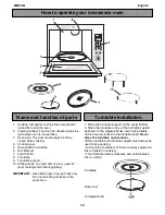 Предварительный просмотр 11 страницы Zanussi ZMD30Q User Manual