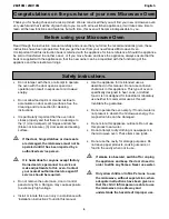 Preview for 4 page of Zanussi ZMO19M User Manual