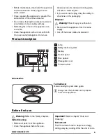 Preview for 5 page of Zanussi ZMS2100SWA User Manual