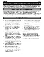 Preview for 4 page of Zanussi ZMU16MXL User Manual