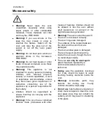 Preview for 4 page of Zanussi ZNF21X User Manual