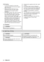 Предварительный просмотр 6 страницы Zanussi ZNLK18ES3 User Manual
