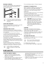 Preview for 9 page of Zanussi ZNLN18FS1 User Manual