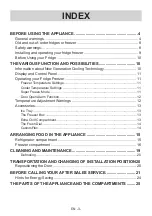 Preview for 3 page of Zanussi ZNME32FW0 User Manual