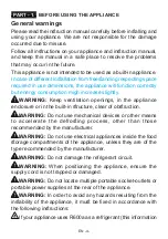 Preview for 4 page of Zanussi ZNME36EW0 User Manual