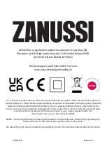 Preview for 8 page of Zanussi ZNMPF1601PN Operating Manual