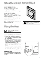 Предварительный просмотр 7 страницы Zanussi ZO B 7 SO Instruction Booklet