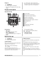 Предварительный просмотр 5 страницы Zanussi ZOA35525 User Manual