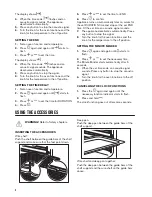 Предварительный просмотр 8 страницы Zanussi ZOA35675WK User Manual