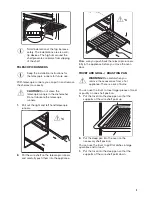 Предварительный просмотр 9 страницы Zanussi ZOA35675WK User Manual