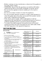 Preview for 3 page of Zanussi ZOA3572XMU User Manual