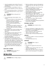 Предварительный просмотр 5 страницы Zanussi ZOA35972BK User Manual