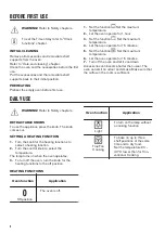 Предварительный просмотр 8 страницы Zanussi ZOA35972BK User Manual