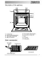 Предварительный просмотр 7 страницы Zanussi ZOB 150 User Information