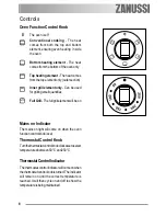 Предварительный просмотр 8 страницы Zanussi ZOB 150 User Information