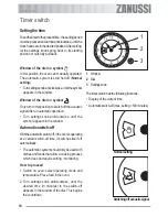 Предварительный просмотр 10 страницы Zanussi ZOB 181 User Information