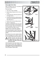 Предварительный просмотр 20 страницы Zanussi ZOB 181 User Information