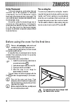 Предварительный просмотр 32 страницы Zanussi ZOB 240 User Manual