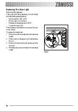 Предварительный просмотр 40 страницы Zanussi ZOB 240 User Manual