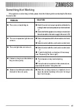 Предварительный просмотр 41 страницы Zanussi ZOB 240 User Manual