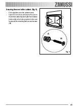 Предварительный просмотр 45 страницы Zanussi ZOB 240 User Manual