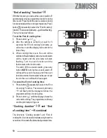 Предварительный просмотр 10 страницы Zanussi ZOB 330 User Information