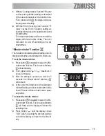 Предварительный просмотр 11 страницы Zanussi ZOB 330 User Information