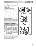 Предварительный просмотр 19 страницы Zanussi ZOB 330 User Information