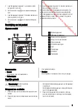 Предварительный просмотр 5 страницы Zanussi ZOB 365 User Manual